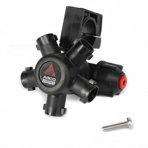 Pentair Hypro Right-Hand 5-Way Nozzle Body for Wet Boom, 1" #558675D1