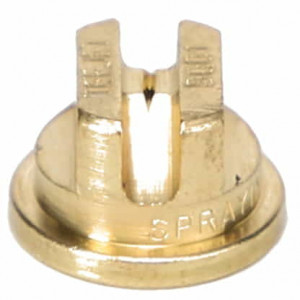 Standard Flat Fan Spray Tip, Brass, Size 01, 80° #6641236 Standard Flat Fan Spray Tip, Brass, Size 01, 80° #6641236