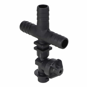 Single Nozzle Body Cross with Check Valve, 3/4" #6652828