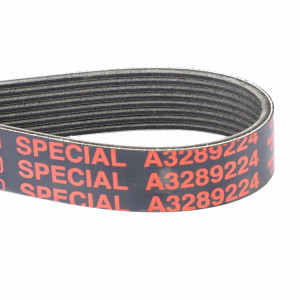 Serpentine Belt, 8PK, Black, Aramid Cord #A3289224 Serpentine Belt, 8PK, Black, Aramid Cord #A3289224