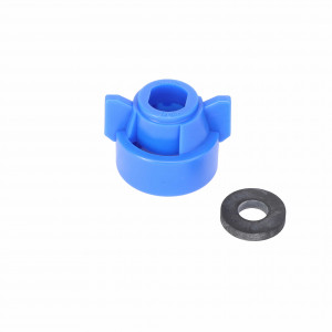 Quick TeeJet Cap, Blue for Oval #ACP0484580 Quick TeeJet Cap, Blue for Oval #ACP0484580