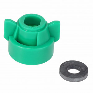 Quick TeeJet Cap, Green for Oval #ACP0484590 Quick TeeJet Cap, Green for Oval #ACP0484590