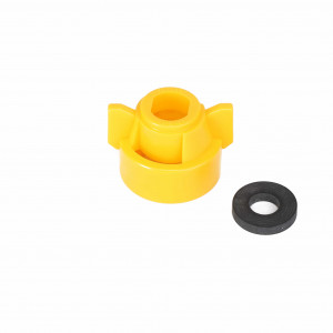 Quick TeeJet Cap, Yellow for Oval #ACP0484600 Quick TeeJet Cap, Yellow for Oval #ACP0484600
