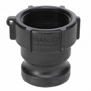 2" Male Adapter X 2" Female Thread Poly Cam Lever Coupling #AG000812 2" Male Adapter X 2" Female Thread Poly Cam Lever Coupling #AG000812