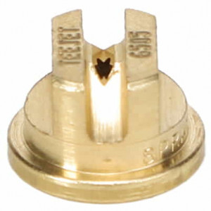 Standard Flat Fan Spray Tip, Brass, Size 05, 65° #AG001389 Standard Flat Fan Spray Tip, Brass, Size 05, 65° #AG001389