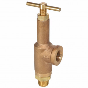 Brass Pressure Relief Valve, 1/2", 300 PSI #AG001767