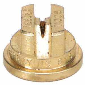 Standard Flat Fan Spray Tip, Brass, Size 06, 110° #AG006204 Standard Flat Fan Spray Tip, Brass, Size 06, 110° #AG006204