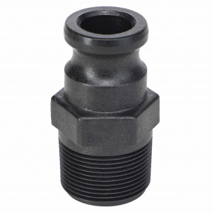 1" Male Adapter X 1-1/4" Male Thread Poly Cam Lever Coupling #AG006796