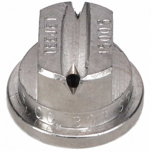 TeeJet Double Outlet Flat Spray Tip, 150°, Stainless Steel, Size 55 #AG007592 TeeJet Double Outlet Flat Spray Tip, 150°, Stainless Steel, Size 55 #AG007592