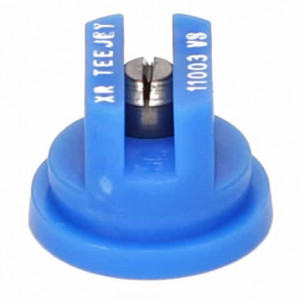 TeeJet Extended Range Flat Spray Tip, 110°, Size 03, Stainless Steel with VisiFlo color-coding #AG008015 TeeJet Extended Range Flat Spray Tip, 110°, Size 03, Stainless Steel with VisiFlo color-coding #AG008015