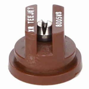 TeeJet Extended Range Flat Spray Tip, 80°, Size 05, Stainless Steel with VisiFlo color-coding #AG008047