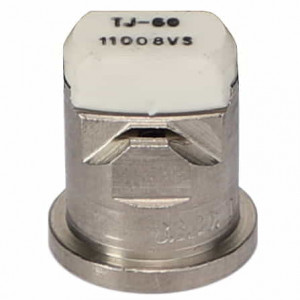 TwinJet Stainless Steel Twin Flat Spray Tip, 110°, Size 08 #AG050327 TwinJet Stainless Steel Twin Flat Spray Tip, 110°, Size 08 #AG050327