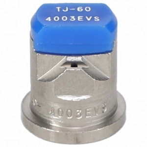 TwinJet Even Stainless Steel Twin Flat Spray Tip, 40°, Size 03 #AG050332 TwinJet Even Stainless Steel Twin Flat Spray Tip, 40°, Size 03 #AG050332