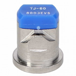 TwinJet Even Stainless Steel Twin Flat Spray Tip, 80°, Size 02 #AG050333 TwinJet Even Stainless Steel Twin Flat Spray Tip, 80°, Size 02 #AG050333