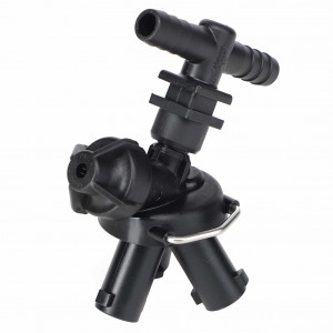Double Nozzle Body Tee, 1/2" #AG051706