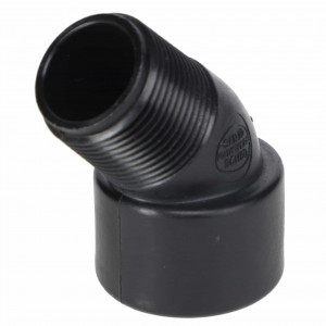1" Poly Street Elbow, 45° #AG052342