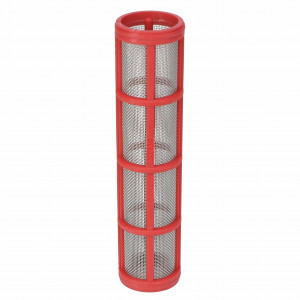 1" Line Strainer, 30 Mesh Screen, Flame Red #AG052393 1" Line Strainer, 30 Mesh Screen, Flame Red #AG052393