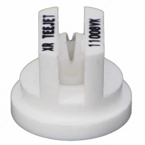 TeeJet Extended Range Flat Spray Tip, 110°, Size 08, Ceramic with polypropylene VisiFlo Color-coding #AG052638 TeeJet Extended Range Flat Spray Tip, 110°, Size 08, Ceramic with polypropylene VisiFlo Color-coding #AG052638