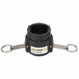 4" Female Coupler X 4" Female Thread Poly Cam Lever Coupling #AG054477 4" Female Coupler X 4" Female Thread Poly Cam Lever Coupling #AG054477