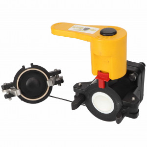2" Poly Dry-Mate Male X FPT NPT With FKM Seals #AG054881
