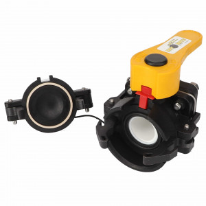 2" Poly Dry-Mate Female X FPT NPT With FKM Seals #AG054882