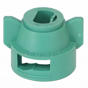 Quick TeeJet Cap for Large Capacity Flat Fans, Green #AG055209 Quick TeeJet Cap for Large Capacity Flat Fans, Green #AG055209