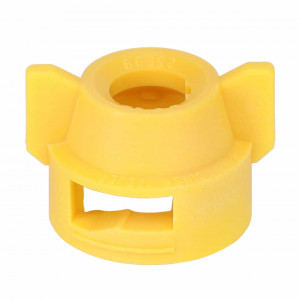 Quick TeeJet Cap with Round Hole and Locating Nib, Yellow #AG055219 Quick TeeJet Cap with Round Hole and Locating Nib, Yellow #AG055219
