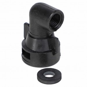 Quick TeeJet Adapter Cap with 1/4" FPT, 90° #AG056979 Quick TeeJet Adapter Cap with 1/4" FPT, 90° #AG056979