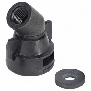 Quick TeeJet Adapter Cap with 1/4" FPT, 45° #AG057297 Quick TeeJet Adapter Cap with 1/4" FPT, 45° #AG057297