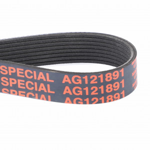 Serpentine Belt, 8PK, Black #AG121891 Serpentine Belt, 8PK, Black #AG121891