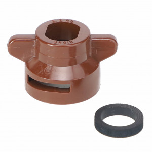Quick Hardi Cap for Oval Nozzles, Brown #AG426562 Quick Hardi Cap for Oval Nozzles, Brown #AG426562