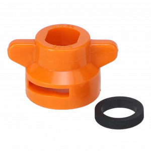 Quick Hardi Cap for Oval Nozzles, Orange #AG426563 Quick Hardi Cap for Oval Nozzles, Orange #AG426563