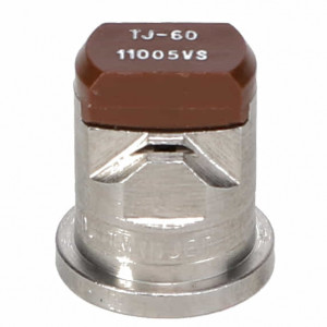 TwinJet Stainless Steel Twin Flat Spray Tip, 110°, Size 05 #AG427022 TwinJet Stainless Steel Twin Flat Spray Tip, 110°, Size 05 #AG427022