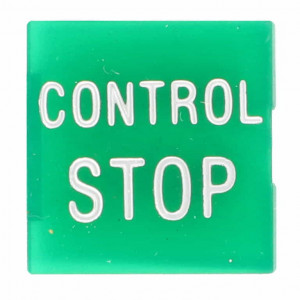 Symbol Lens, Control Stop #V33509210 Symbol Lens, Control Stop #V33509210