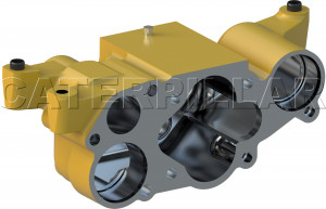 Корпус в сборе масляный, Oil Pump Body Blumag for CAT #236-9918