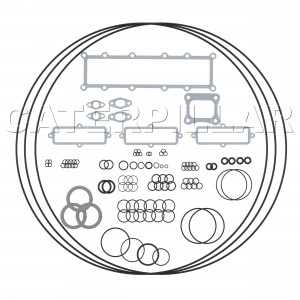 Комплект прокладок, Kit - Gasket(s Blumag for CAT #361-2573 Комплект прокладок, Kit - Gasket(s Blumag for CAT #361-2573