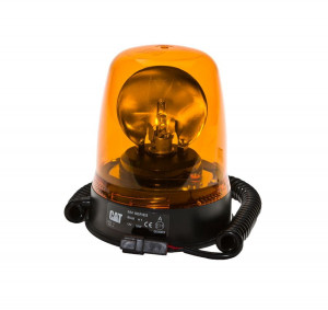 Вращающиеся и мигающие проблесковые маячки (желтые), Rotating Beacon And Strobe Lights (amber) Blumag for CAT #185-7016