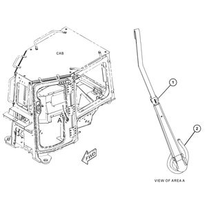 Рычаг в сборе - стеклоочиститель | Arm Assembly-Wiper #222-5378 (2225378)
