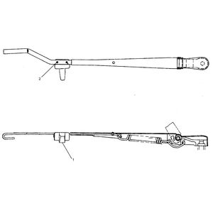 Рычаг в сборе | Window Wiper Arm #196-1506 (1961506)