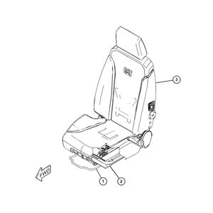 Сиденье в сборе | Seat Assembly #452-6707 (4526707)