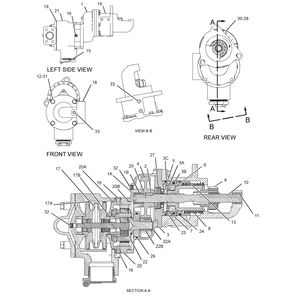 Пневматический стартер | Air Starting Motor #246-3274 (2463274) Пневматический стартер | Air Starting Motor #246-3274 (2463274)
