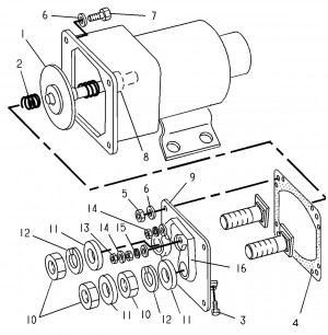 Электромагнит в сборе | Solenoid A #3T-5045 (3T5045) Электромагнит в сборе | Solenoid A #3T-5045 (3T5045)