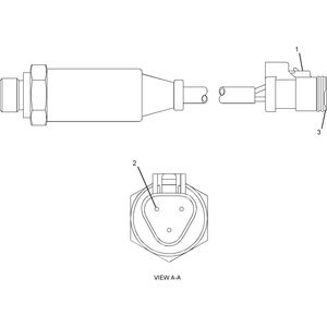 Датчик высокого давления Cat® | Pressure Sensor #221-3407 (2213407) Датчик высокого давления Cat® | Pressure Sensor #221-3407 (2213407)