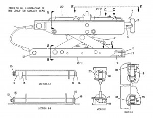 Подвеска в сборе - сиденье, Suspension Assembly - Seat Blumag for CAT #9V-7924