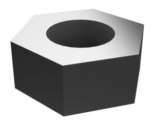 Гайка, M4 Hexagonal Nut CTP for CAT #5C-8312