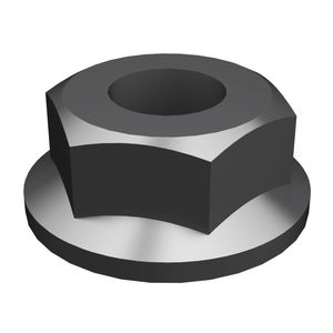 Гайка шестигранная самоконтрящаяся | 5/16"-18 Hex Flange Nut #9L-9814 (9L9814)