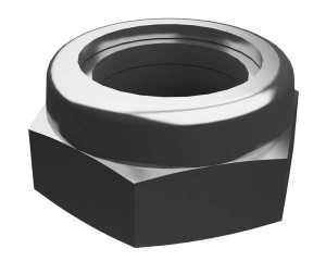 Нейлоновая вставка стопорной гайки, 5/16" - 24 Hex Lock Nut Blumag for CAT #5M-3034