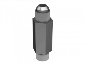 Прямой переходной патрубок, 58.70 mm Long Straight Adapter Blumag for CAT #1P-1376