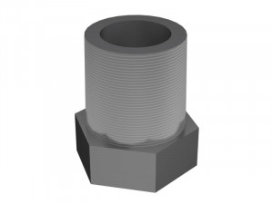 Втулка, 29.70 mm Long Fluid Carrying Straight Adapter Blumag for CAT #6B-5072