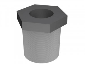 Прямой переходной патрубок, Straight Adapter Of 29.70 Mm Long Blumag for CAT #6B-4661